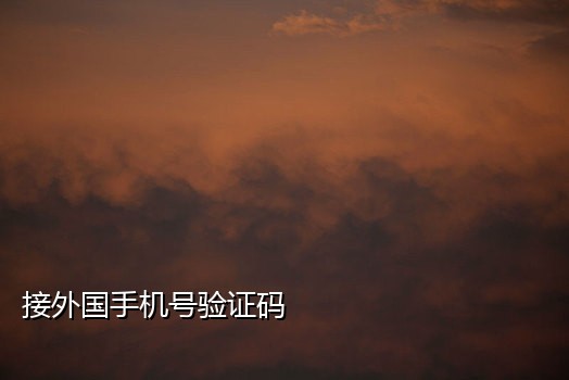 接码短信平台是干嘛的