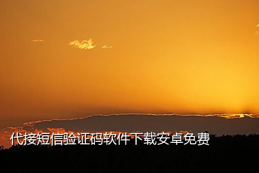 手机接码和发码平台