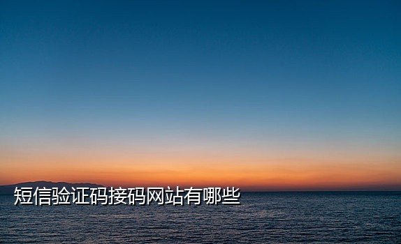接国际短信验证码平台